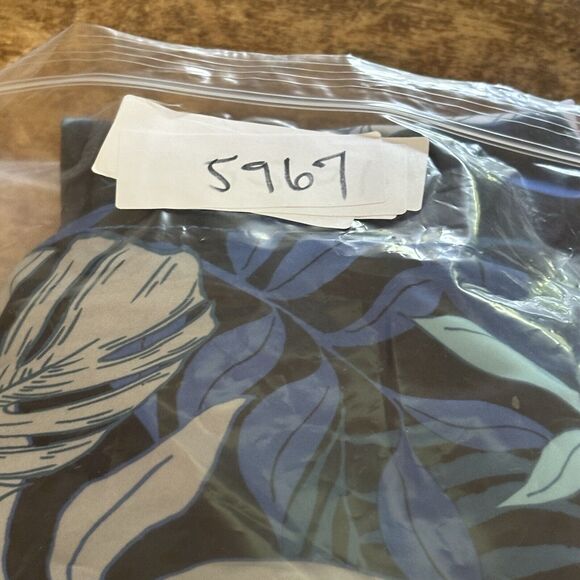 Speedo Swim Trunks Mens‎ Medium Board Shorts Ocean Blue Graphic Stretch UPF $59 - Picture 12 of 16